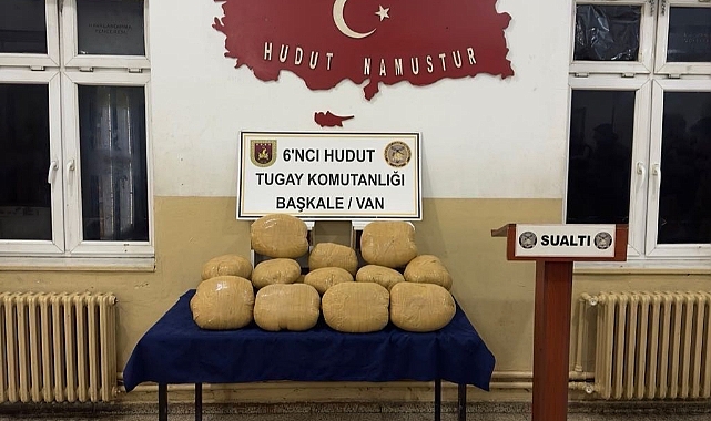 Sınırda 100 kilo toz esrar ele geçirildi