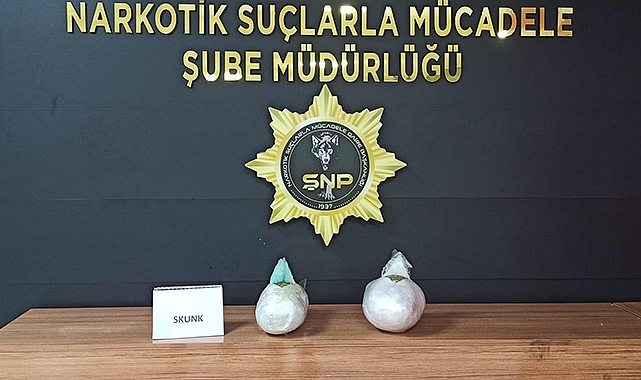 Urfa’da durdurulan otobüste skunk ele geçirildi: 1 gözaltı