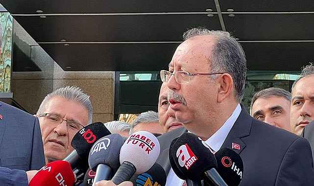 YSK Başkanı Yener'den toplantı sonrası açıklama