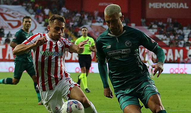 Konyaspor ile Antalyaspor 24. randevuda