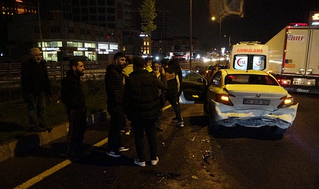 Malatya'da zincirleme kaza! 2 kişi yaralandı