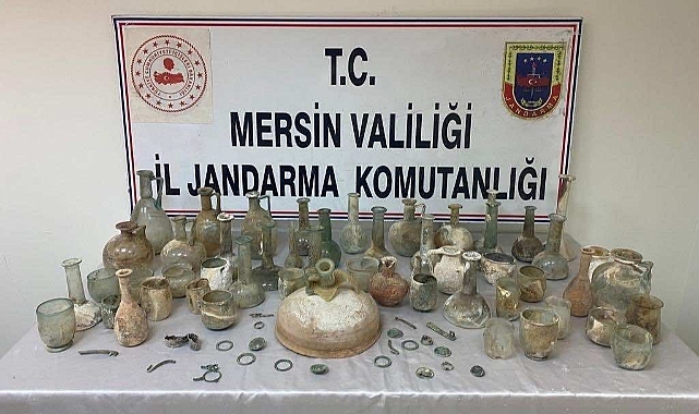 Roma dönemine ait 120 tarihi eser ele geçirildi