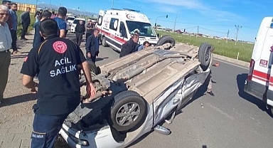 Adıyaman'da otomobiller çarpıştı: 4 yaralı
