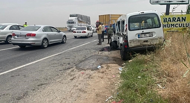 Akçakale’de feci kaza!