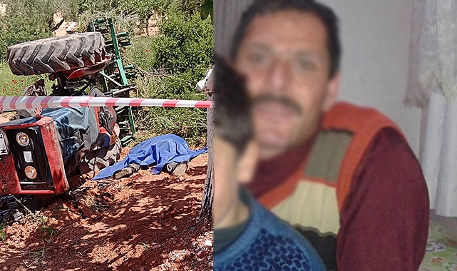 Arazisini sürerken traktörün altında kalan çiftçi öldü