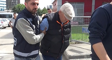 Eşini öldüren şahıs adliyede