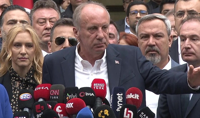 Muharrem İnce, Cumhurbaşkanı adaylığından çekildi