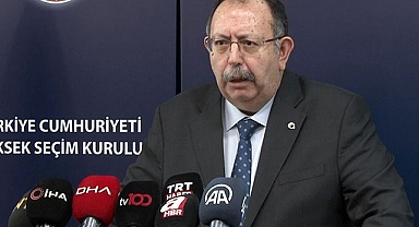 YSK Başkanı Yener oy oranlarını açıkladı
