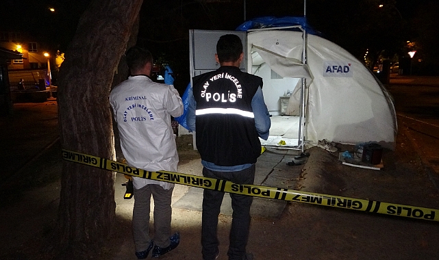 Çadırda silahlı saldırıya uğrayan şahıs yaralandı