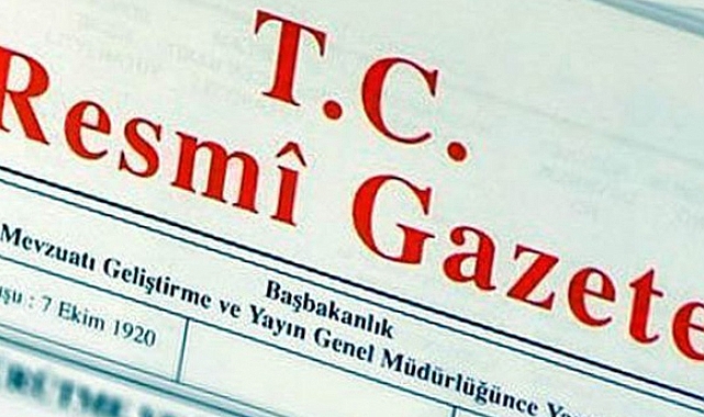 Cumhurbaşkanlığı kabinesi Resmi Gazete'de