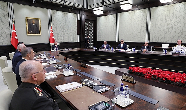 Yeni dönemin ilk MGK'sı toplandı