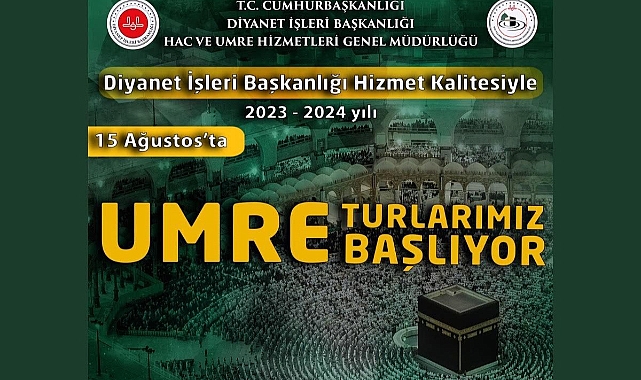 2023-2024 Umre Dönemi Ağustos’ta başlıyor