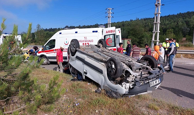Başkentte trafik kazası: 1 ölü, 10 yaralı
