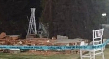 Düğün salonundaki duvar yıkıldı, 1 çocuk öldü