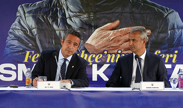Fenerbahçe’de teknik direktör İsmail Kartal için imza töreni düzenlendi
