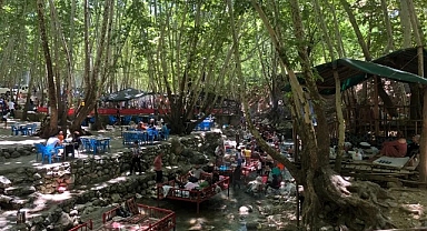 Havalar ısındı, vatandaşlar piknik alanına koştu