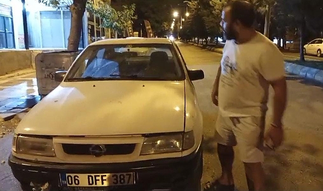 Şanlıurfa'da çalınan otomobili polis bir saatte buldu