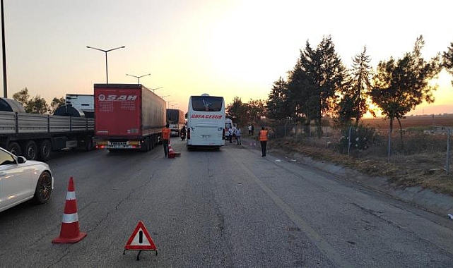 TAG Otoyolu'nda trafik kazası: 1 ölü