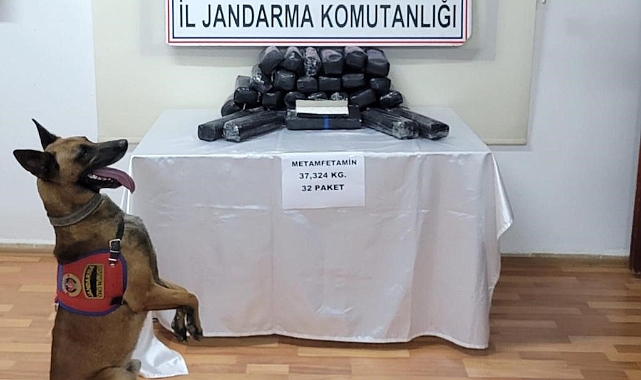 Van’da 37 kilo metamfetamin ele geçirildi
