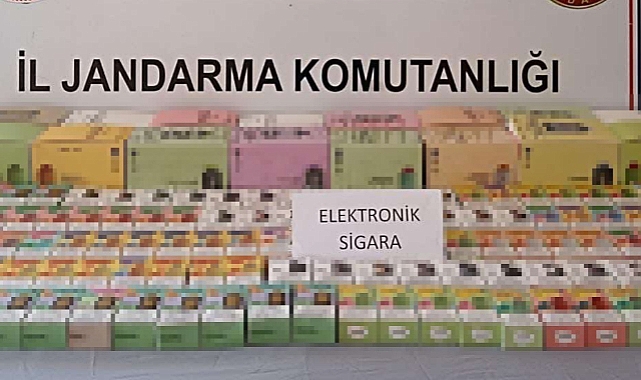 180 adet elektronik sigara ele geçirildi