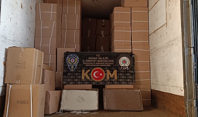  23 milyon doldurulmuş kaçak sigara ve makaron ele geçirildi