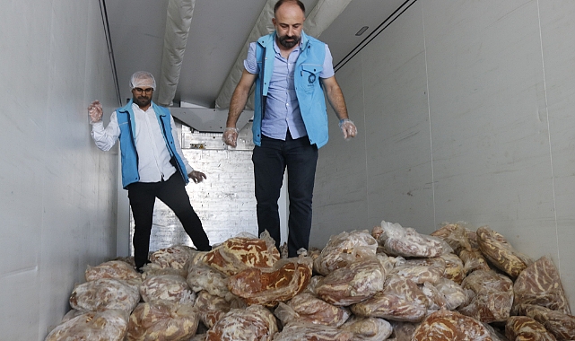 5 tona yakın faturasız et ve sakatat ele geçirildi