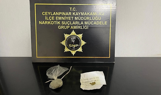 Ceylanpınar'da uyuşturucu operasyonu: 2 gözaltı