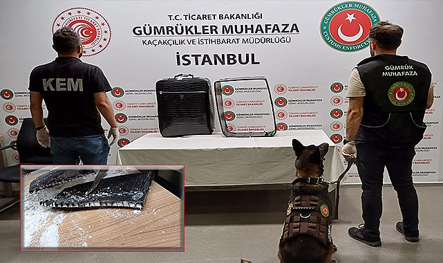 Havalimanında uyuşturucu operasyonu: 2 kilo 68 gram metamfetamin ele geçirildi