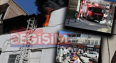 Şanlıurfa'da korkutan yangın