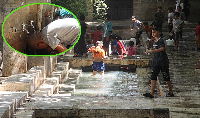 Şanlıurfa'yı ‘eyyam-ı bahur’ sıcakları etkisi altına aldı