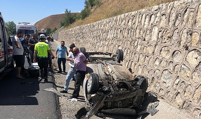 Trafik kazasında adeta can pazarı yaşandı