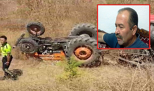 Traktör altında kalan çiftçi hayatını kaybetti