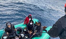 Türkiye’den Yunanistan’a yasa dışı yollarla geçmeye çalışan 13 kişi yakalandı