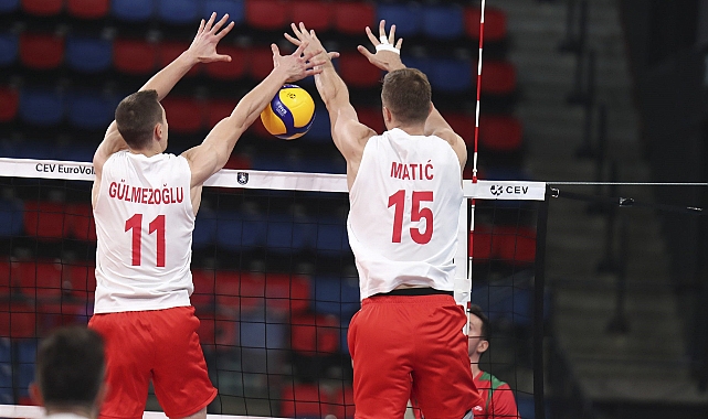 A Milli Erkek Voleybol Takımı, Portekiz’e mağlup oldu