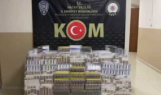 Kaçak sigara operasyonu