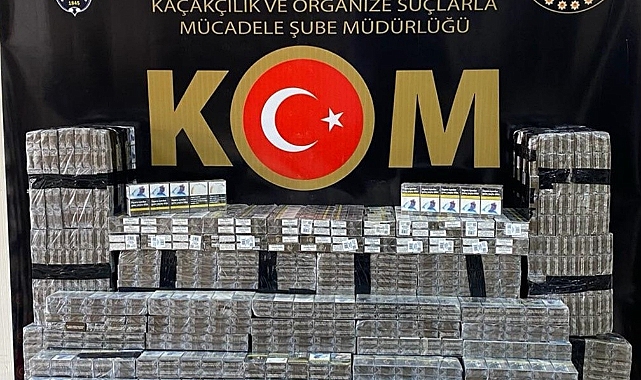 Kaçak sigara operasyonu: Çok sayıda gözaltı