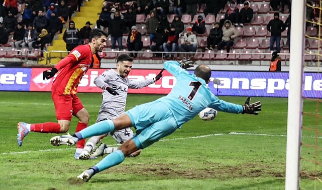 Kayserispor ile Başakşehir 29. randevuda