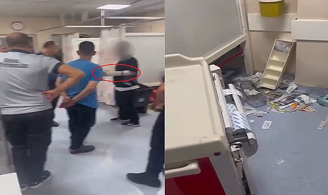 Madde bağımlısı hastane acilini birbirine kattı