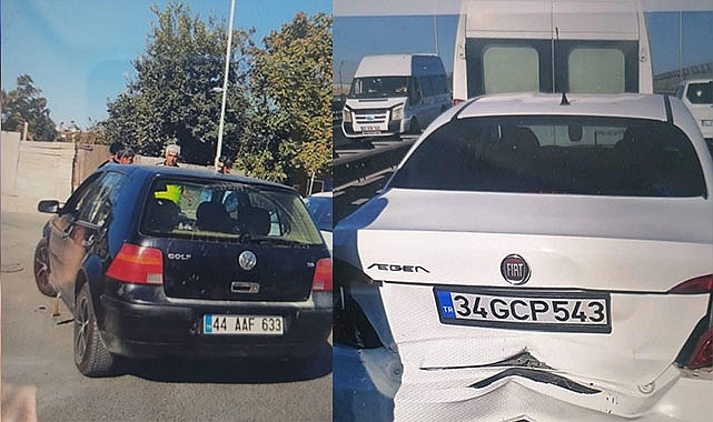 Malatya’da iki ayrı kaza : 3 yaralı