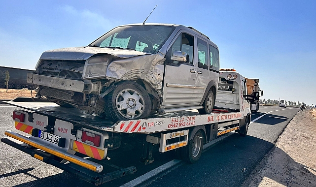 Mardin’de zincirleme trafik kazası: 6 yaralı