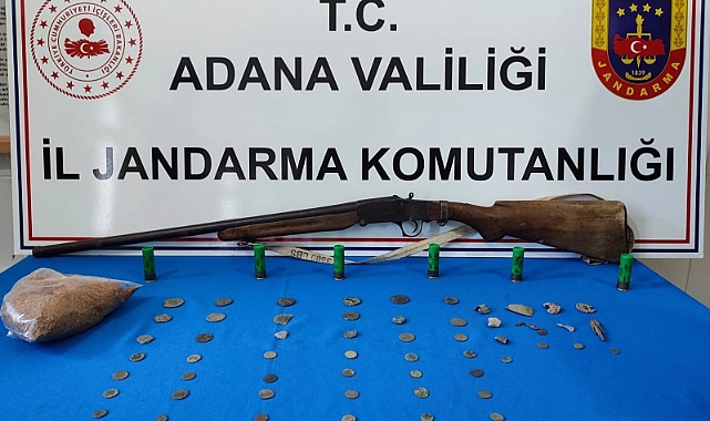 Roma dönemine ait 46 sikke ele geçirildi
