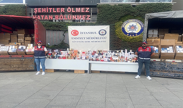 Sahte parfüm operasyonu