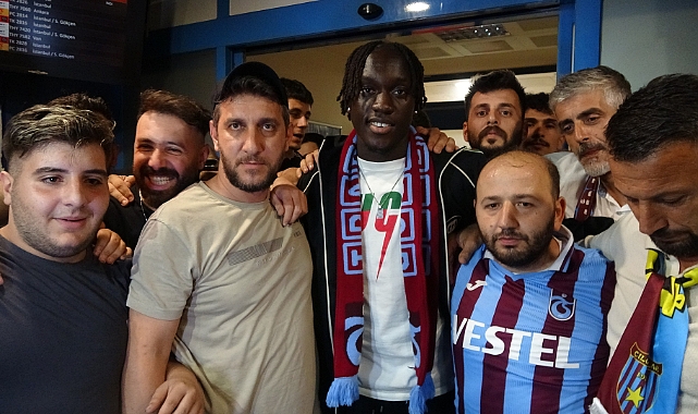 Trabzonspor yeni transferini Trabzon'a getirdi
