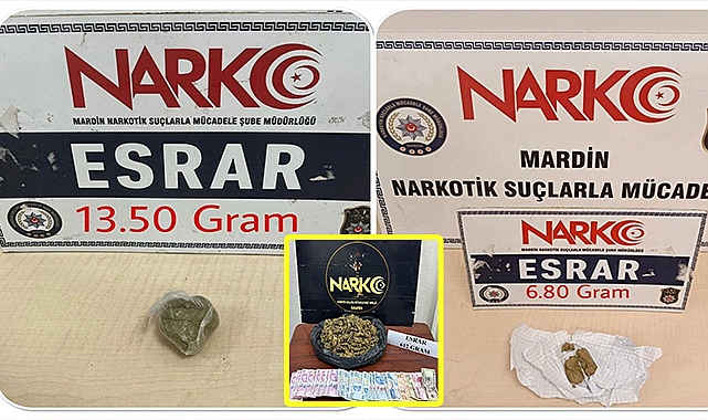Uyuşturucu operasyonlarında 3 tutuklama