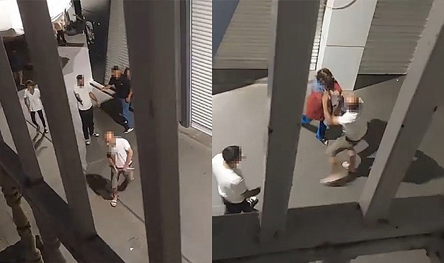 Yabancılar arasında bıçaklı sopalı kavga