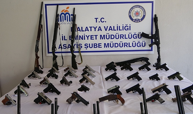 Yılın en büyük silah operasyonu gerçekleştirildi