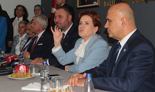 Akşener: "Hamas terör örgütüdür, Netanyahu katildir"