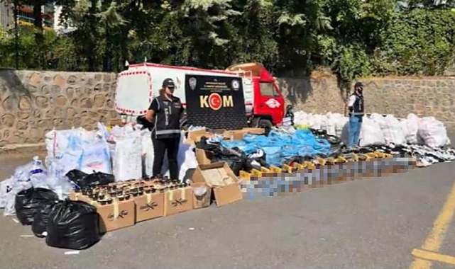 Diyarbakır'da geniş çaplı kaçakçılık operasyonu!