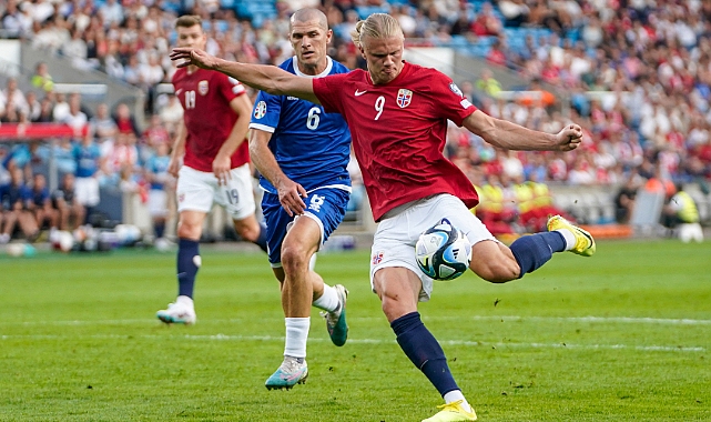 Erling Haaland, Norveç’in en golcü 2. futbolcusu oldu