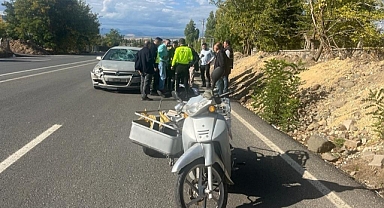 Feci trafik kazası: 1 ağır yaralı